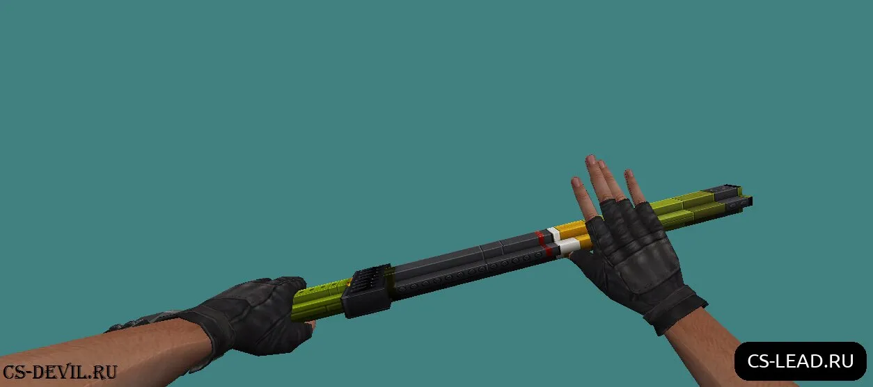 Скачать Модель ножа [Katana] (Brick Piece) для CS 1.6 - Скриншот