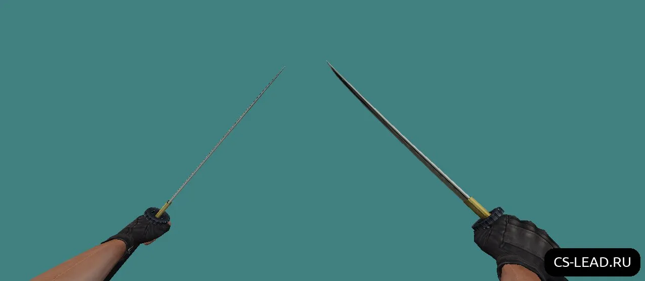 Скачать Модель ножа Dual Katana | CS 1.6 - Скриншот