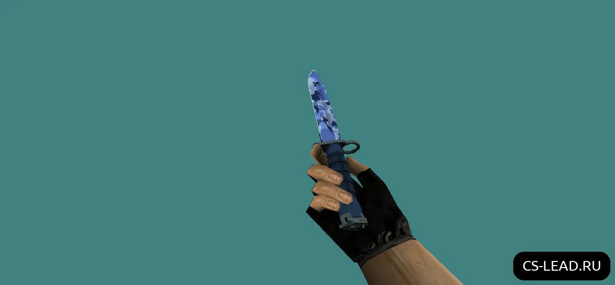 Скачать Модель ножа [M9 Bayonet] (Bright Water) для CS 1.6 - Скриншот