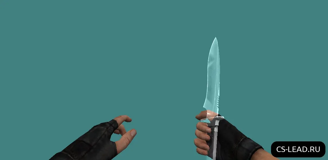 Скачать Модель ножа [Glass Knife] для CS 1.6 - Скриншот
