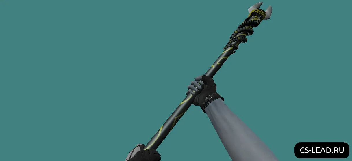 Скачать Модель ножа Ruyi Stick (Tentacles) для CS 1.6 - Скриншот