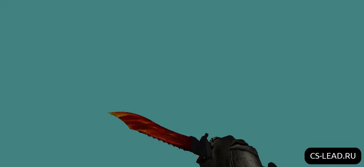 Скачать Модель ножа [Bowie Knife] (Blaze) | CS 1.6 - Скриншот