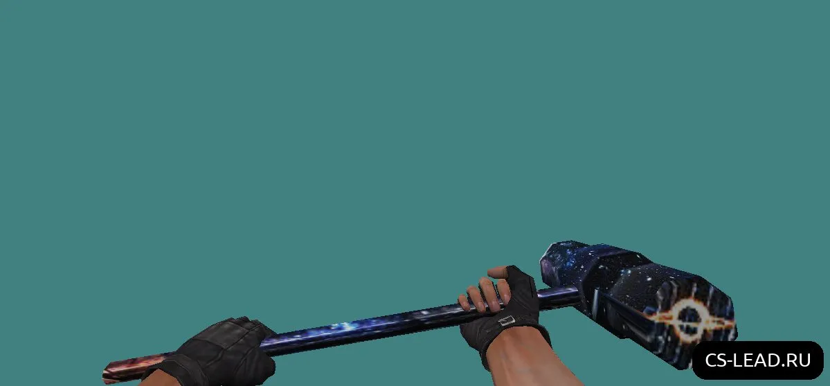 Скачать Модель ножа Hammer (Galaxy) для CS 1.6 - Скриншот