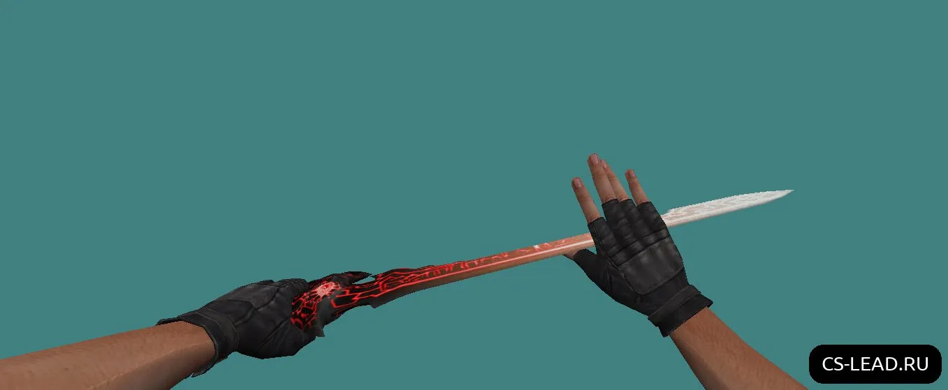 Скачать Модель ножа [Katana] (Dragon) для CS 1.6 - Скриншот