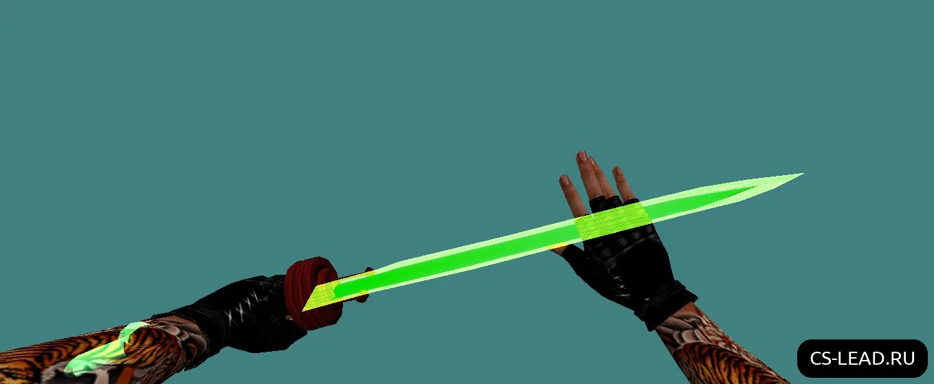 Скачать Proton Sword (Poison) | Обзор Модели Оружия - Скриншот