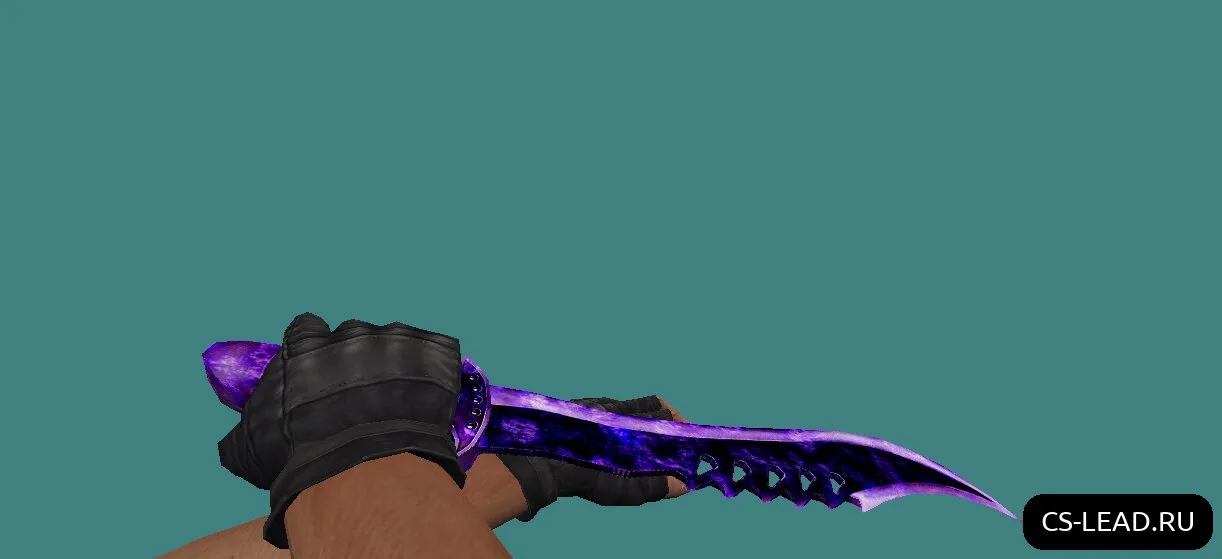Скачать Модель ножа [Master Combat] (Purple) | CS 1.6 - Скриншот