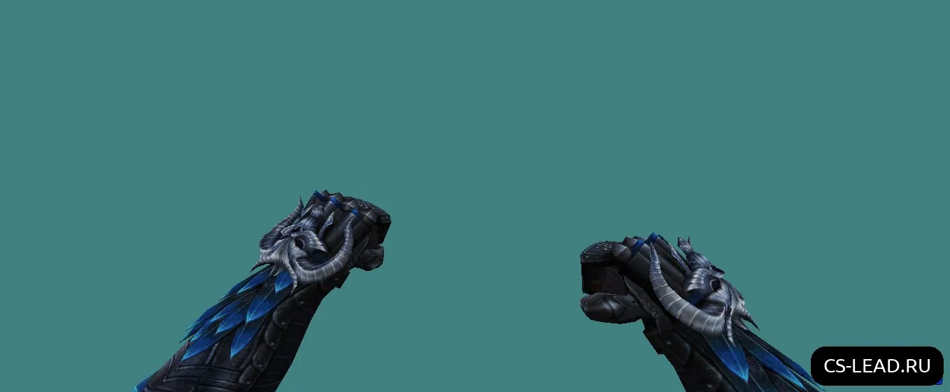 Скачать Модель ножа Balrog-9 (Blue) для CS 1.6 - Скриншот