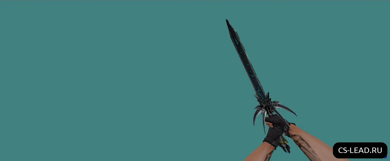 Thanatos Sword | Детализированная Модель Ножа для CS 1.6 — скриншот 1