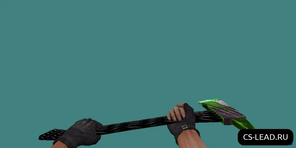 Скачать Модель ножа Hammer Poison для CS 1.6 - Скриншот