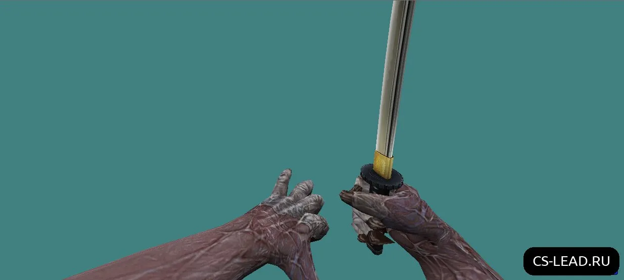 Скачать Зомбийская рука [Nemesis Katana] для CS:1.6 - Скриншот