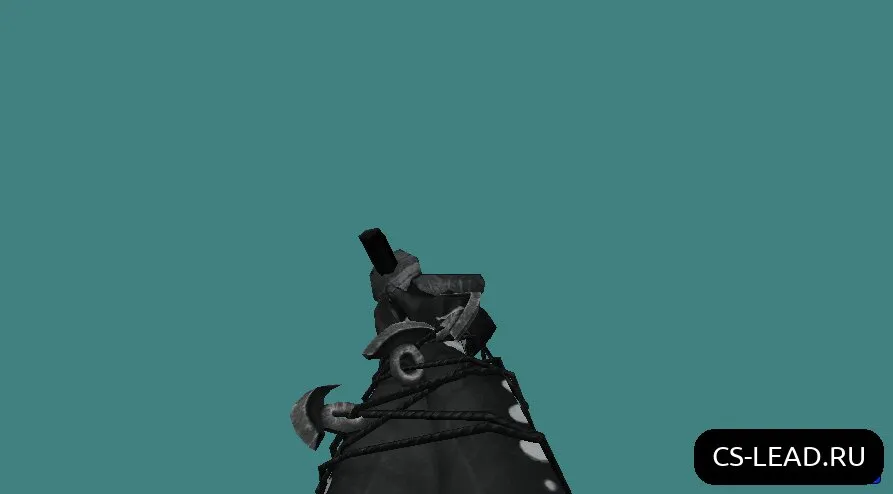 Скачать Модель руки зомби [Shaman Black] для CS 1.6 - Скриншот