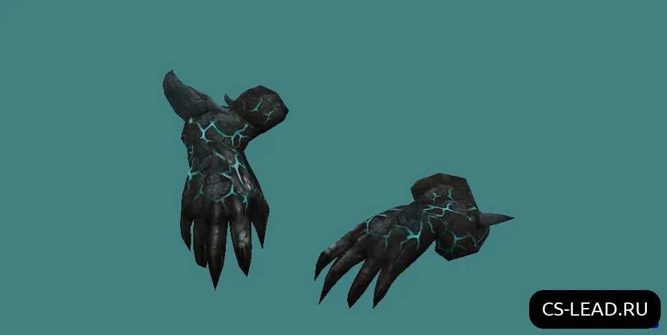 Скачать Модель руки зомби Revenant Ice для CS:1.6 - Скриншот
