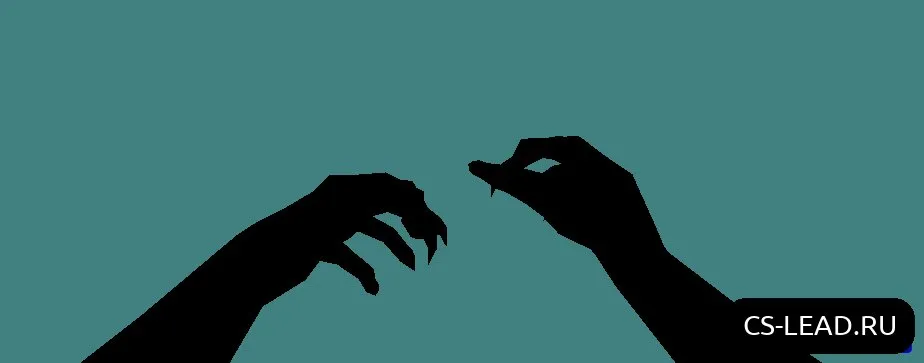 Скачать Зомби Plague | Модель руки зомби [Black Hand] - Скриншот