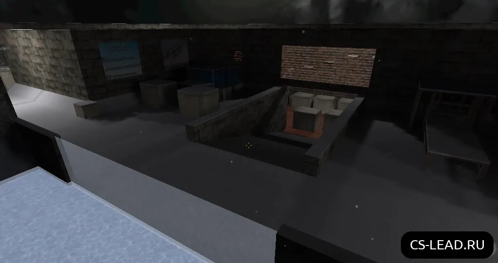 zm_snowytundra: Тяжелые снежные просторы для CS 1.6 — скриншот 1