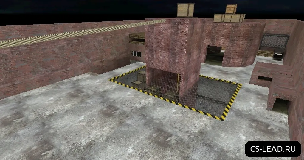 Карта zm_buildings в CS 1.6 — скриншот 1