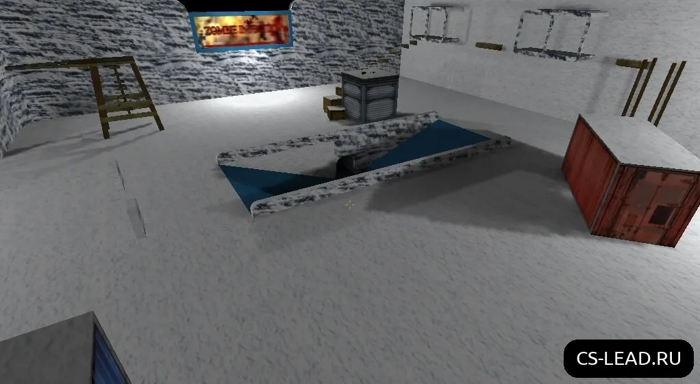 Карта zm_winter_2011 в CS 1.6 — скриншот 1