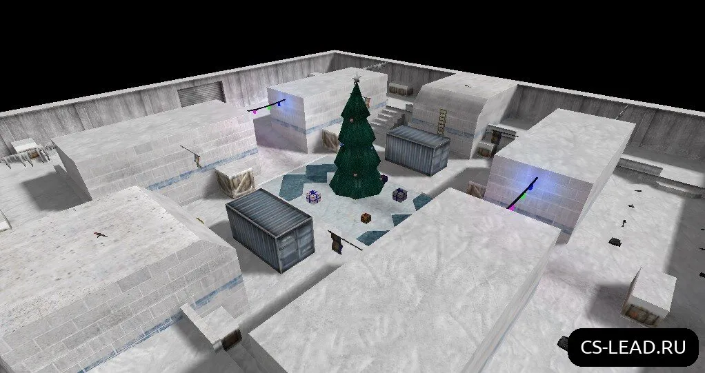 Карта fy_xmas для CS 1.6 — скриншот 1
