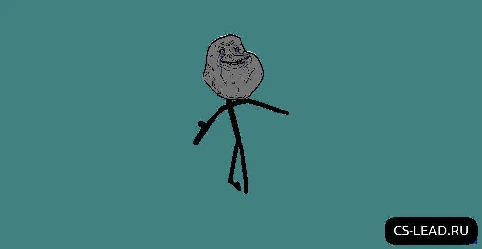 Скачать Модель игрока [Forever Alone] (Face) для CS 1.6 - Скриншот