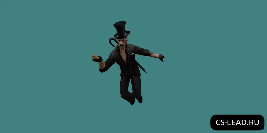 Модель игрока [GentleMan] — Лучшая модель для CS 1.6 — скриншот 1