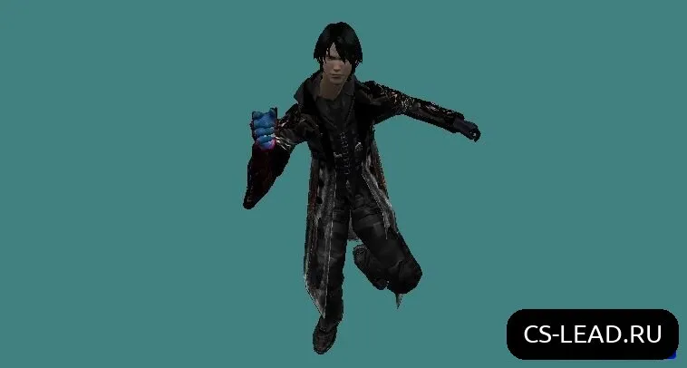Скачать Модель игрока Nero Black для CS 1.6: Стелс и Превосходство на Поле Боя - Скриншот