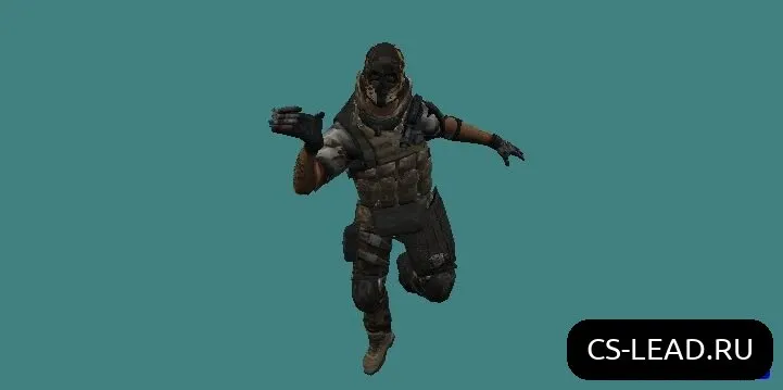 Скачать Модель игрока Terror Assault для CS 1.6: Преимущество в каждом пикселе и надежная защита - Скриншот