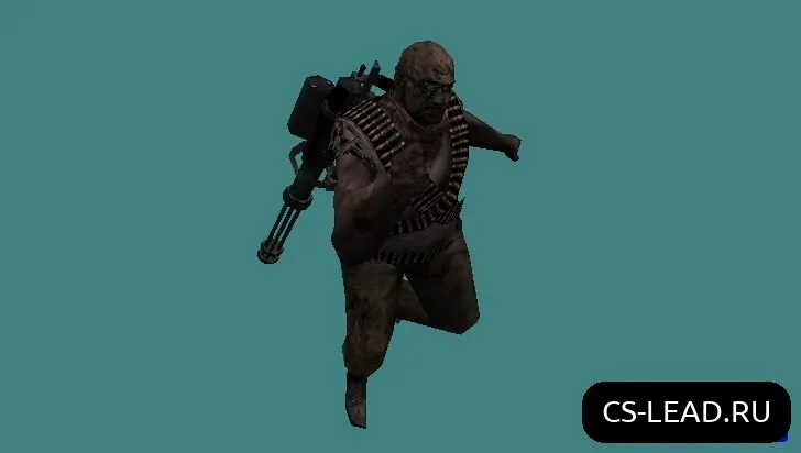 Скачать Модель Выжившего для Counter-Strike 1.6: Уникальный стиль и эффективность - Скриншот