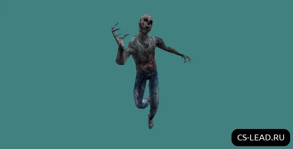 Скачать Модель зомби [Scary] для CS 1.6 - Ужасные и уникальные скины - Скриншот