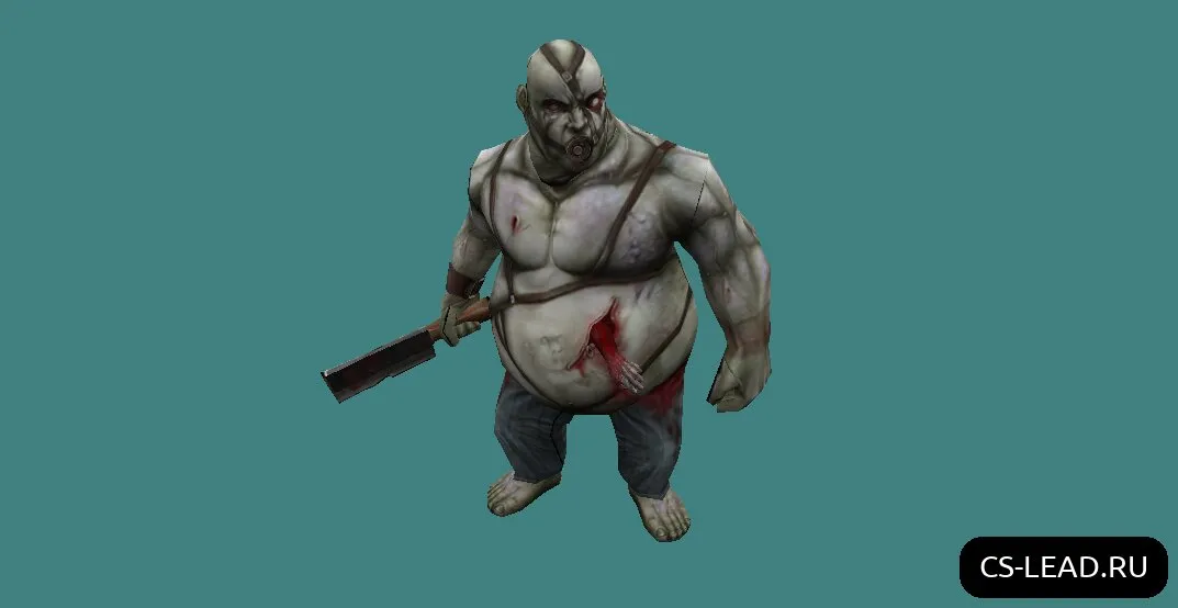 Скачать Модель зомби Heavy Zombie для Counter-Strike 1.6 - Качество и Уникальность - Скриншот
