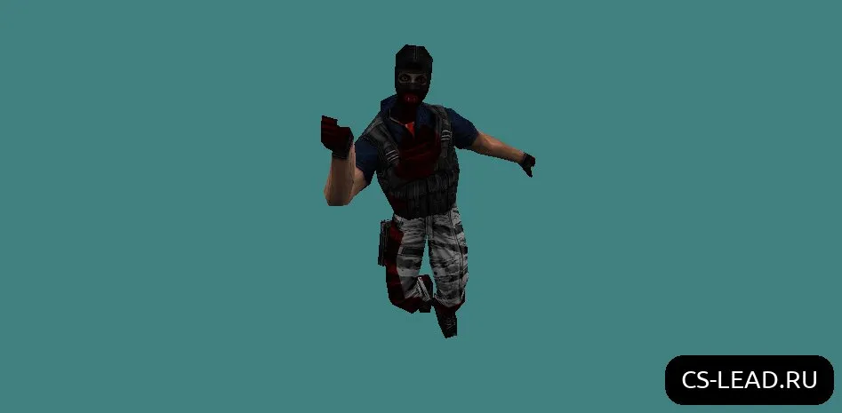 Скачать Модель зомби Vampire Terror для Counter-Strike 1.6 - Уникальный скин - Скриншот