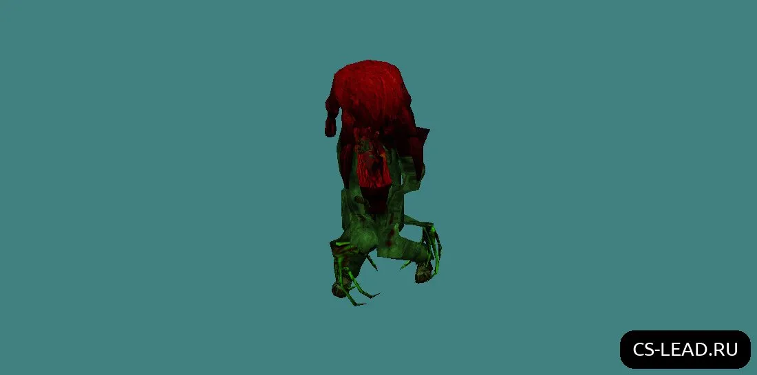 Скачать Модель зомби [Headcrab] (Remake) для CS 1.6 - Скриншот