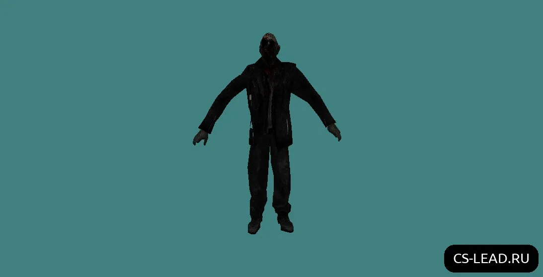 Скачать Модель зомби [Zombie Real] для CS 1.6: Оптимизированный выбор - Скриншот