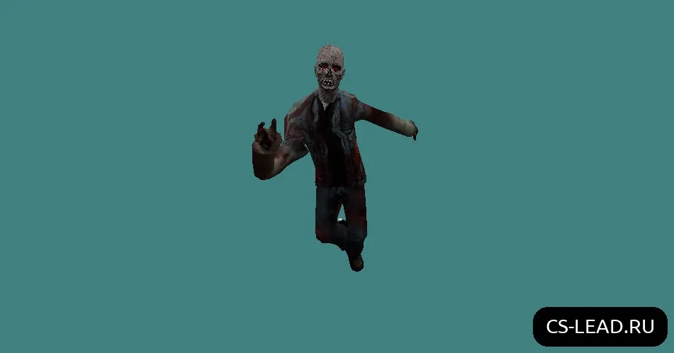 Скачать Модель зомби [Zombie N1] для Counter-Strike 1.6 - Скачай сейчас - Скриншот