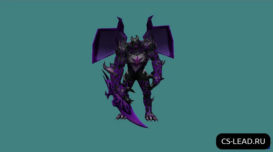 Скачать Модель зомби [Revenant Dragon Hell] для CS 1.6 - Скриншот
