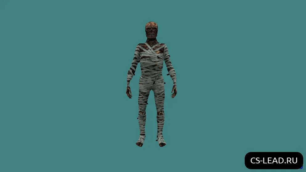 Скачать Модель зомби [Mummy] для Counter-Strike 1.6 - Описание и Особенности - Скриншот