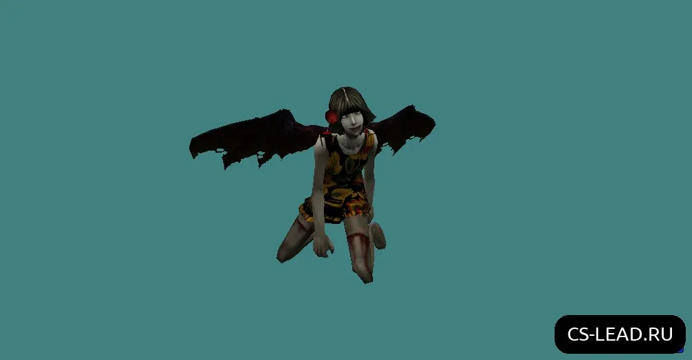 Скачать Модель зомби [Ghost Girl Summer] для CS 1.6 – Уникальный скин - Скриншот