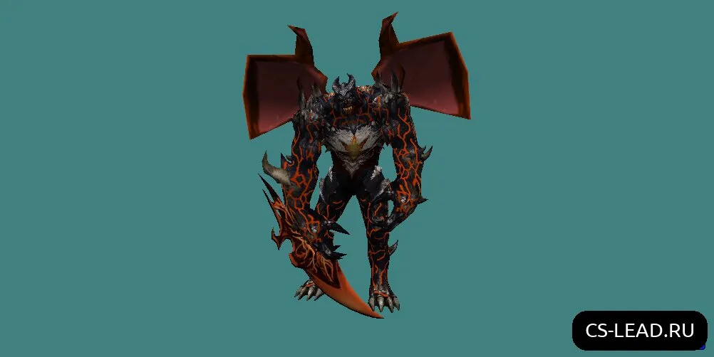 Скачать Модель зомби [Revenant Dragon Fire] для CS 1.6 - Обзор и особенности - Скриншот