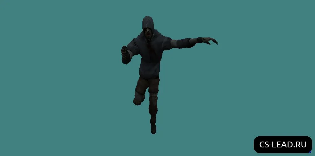 Скачать Модель зомби [Horror Hunter] для Counter-Strike 1.6 - Погрузись в атмосферу страха - Скриншот
