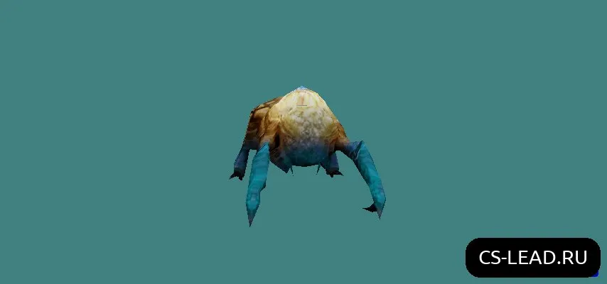 Скачать Модель зомби [Blue Headcrab] для Counter-Strike 1.6 – Скачать и Испытать! - Скриншот