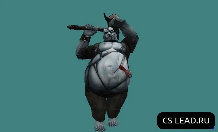 Скачать Модель зомби [Heavy Master] для CS 1.6: Уникальный скин с мощной анимацией - Скриншот