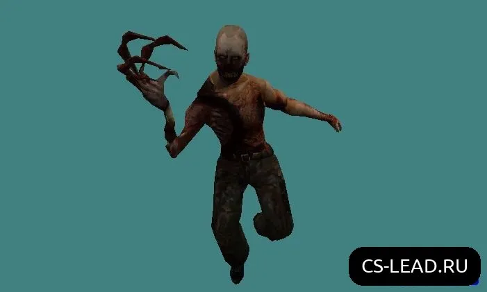 Скачать Модель зомби [Zm Monster] для Counter-Strike 1.6: Спецификации и Особенности - Скриншот