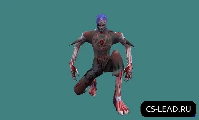 Скачать Модель зомби [Demonic] для CS 1.6 - Погрузитесь в атмосферу ужаса - Скриншот
