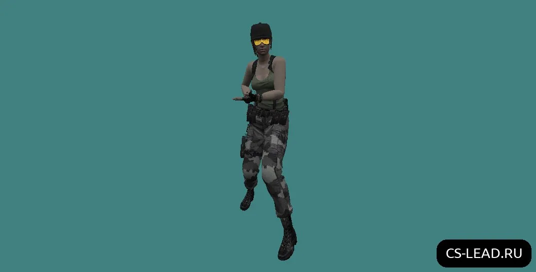 Скачать Модель девушки [Jill Valentine] для CS 1.6 - Скачать и установить - Скриншот