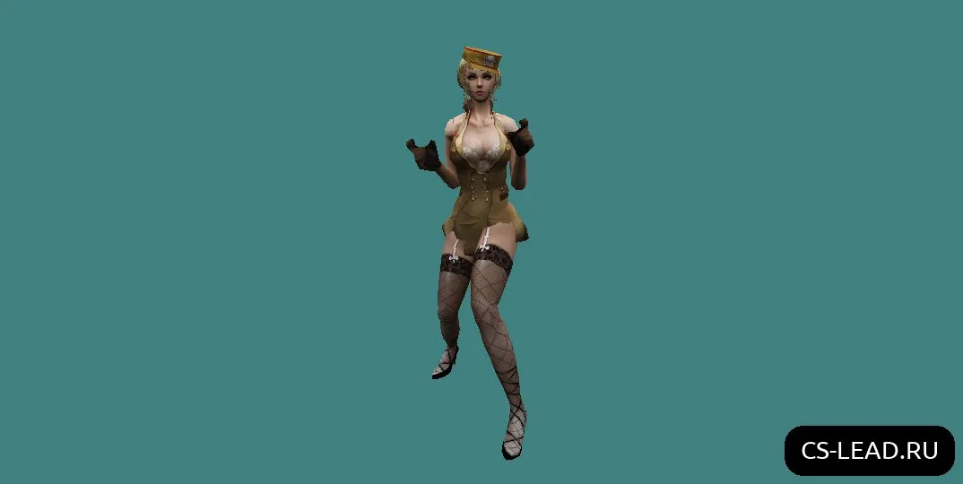 Скачать Модель девушки [Аннет] для Counter-Strike 1.6: Инновация в вашем игровом стиле - Скриншот
