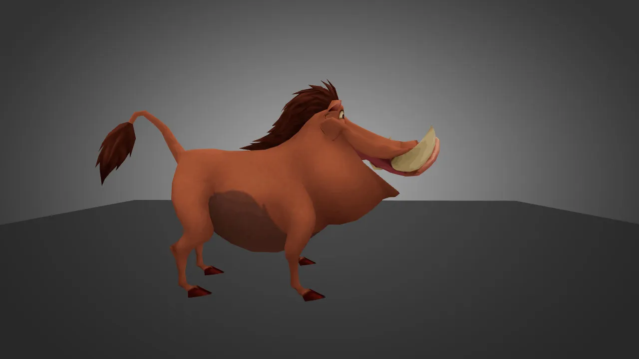 Скачать Модель «Pumbaa» для CS 1.6 - Уникальные скины для игроков - Скриншот