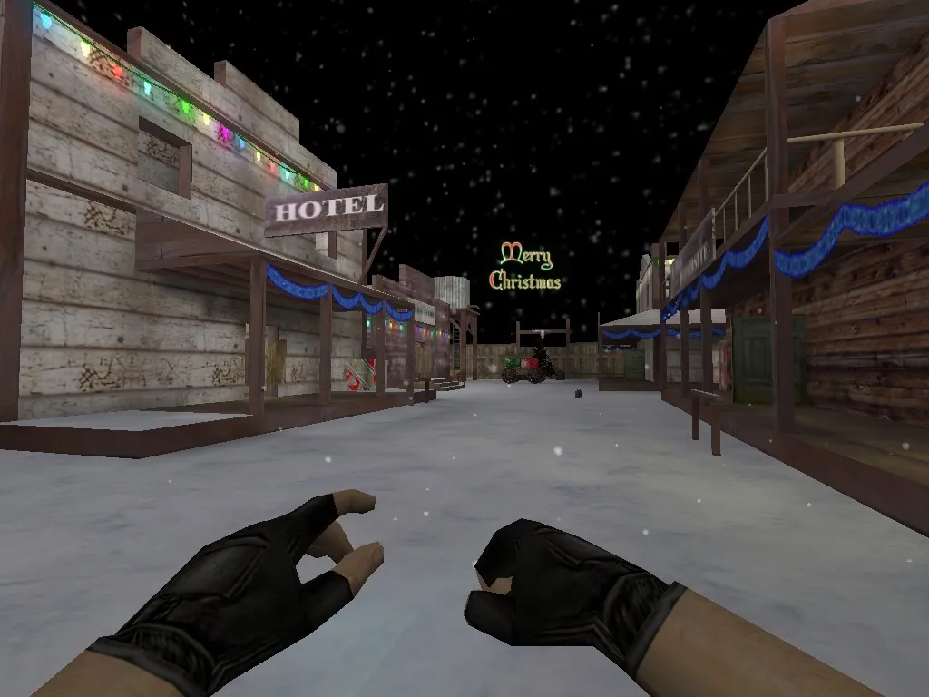 Скачать Карта de_westwood_bigxmas для CS 1.6: Тактики и детали - Скриншот
