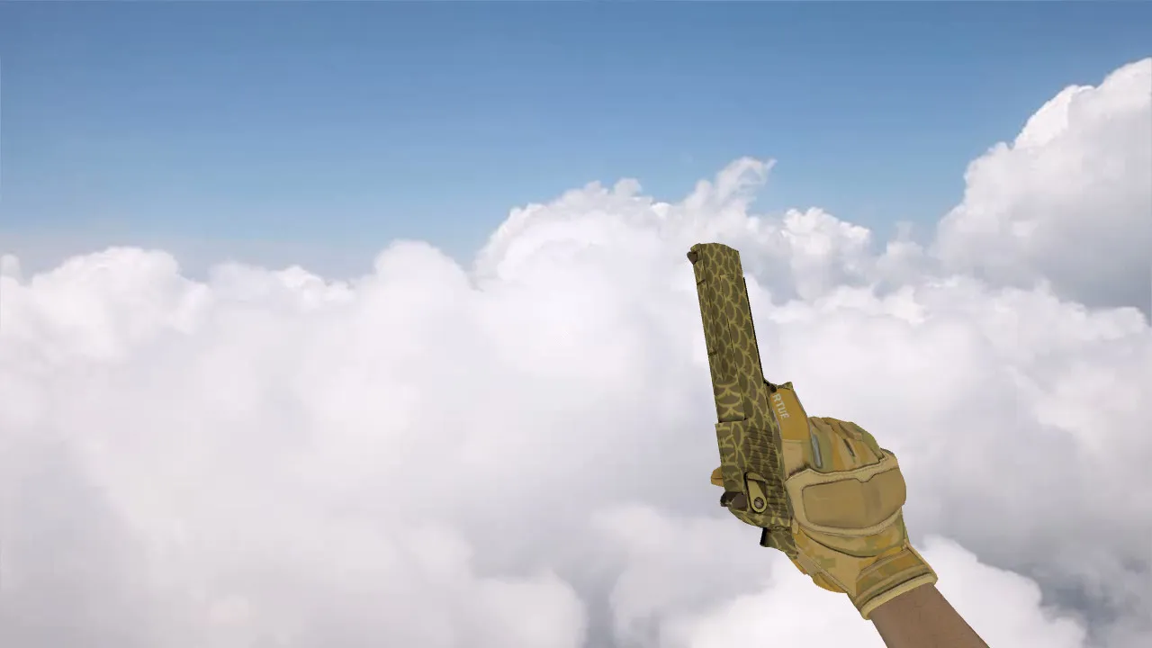Скачать Модель «Deagle Золотой карп» для CS 1.6 – качественная замена - Скриншот