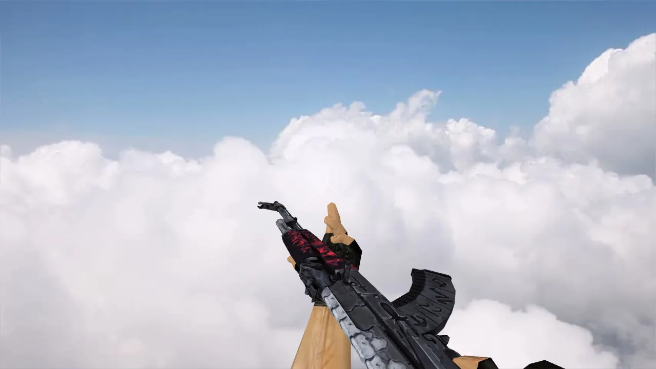 Скачать Модель AK-47 Shallow Grave v_ p_ w_ для CS 1.6: звуки, анимация осмотра, качественные текстуры - Скриншот