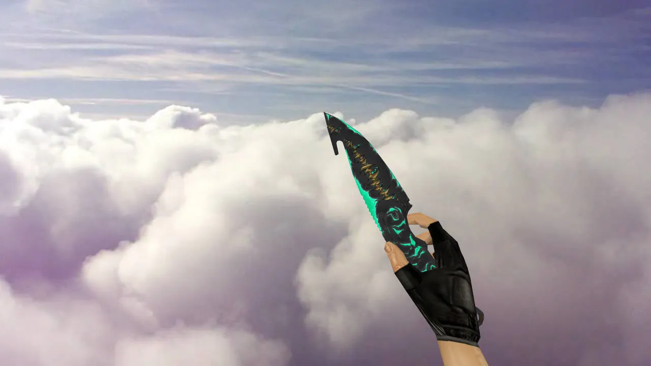 Модель «Gut Knife Abnormal» (v_ и p_) для CS 1.6: звук, анимация осмотра, текстуры и настройка — скриншот 2