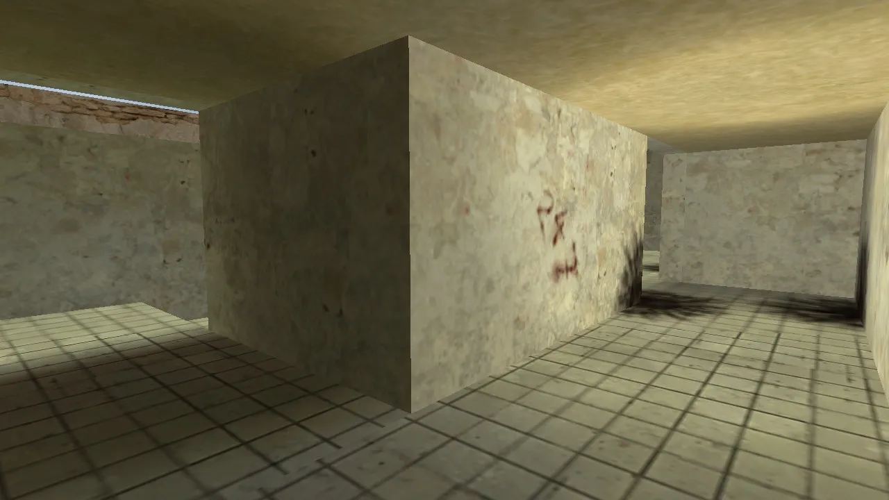Скачать Карта de_ruined_alpha03e для Counter-Strike 1.6 — Тактический анализ и особенности - Скриншот