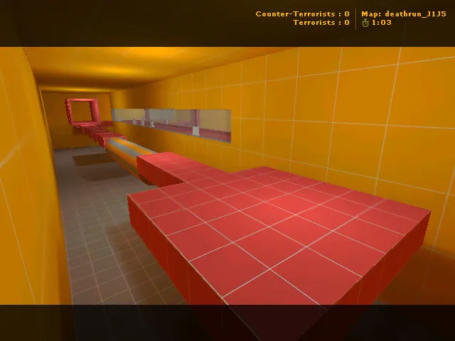 Скачать deathrun_j1j5 для CS 1.6: карта для др с ловушками, раундами и бот-путями - Скриншот